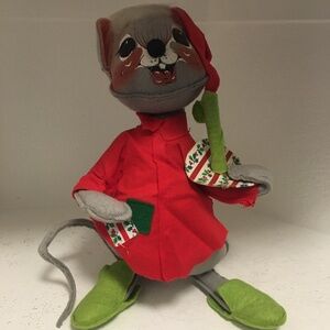 Vintage Annalee Mobilitee 12" Nightshirt Mouse